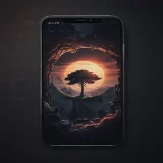 aesthetic wallpapers iphone black