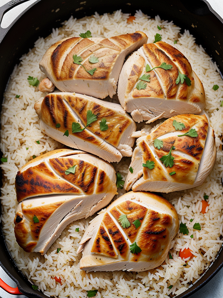 dutch oven chicken and rice