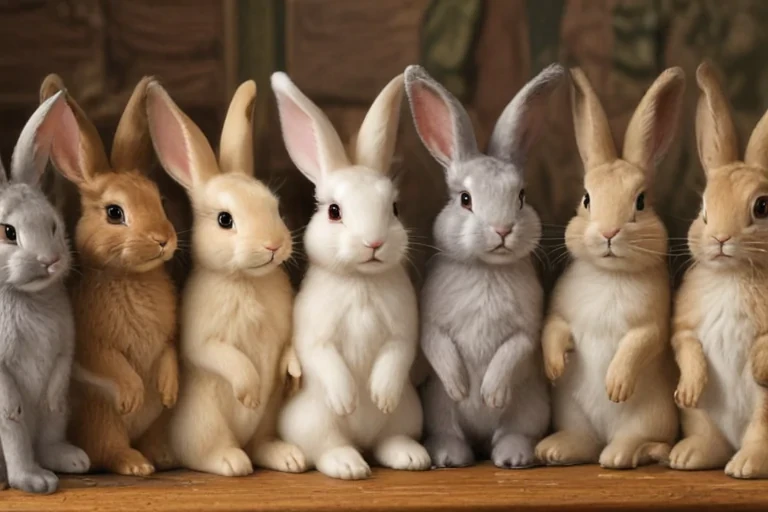 vintage bunnies