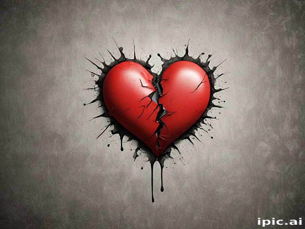 heart broken wallpaper