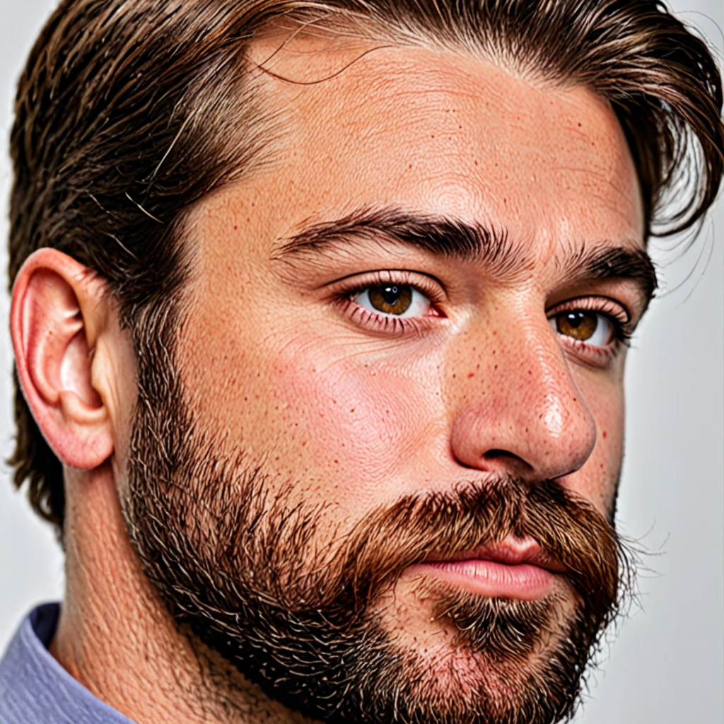 Guy with short brown beard