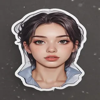 transparent aesthetic sticker