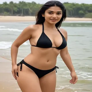 amala shaji bikini