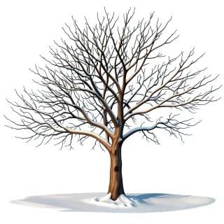winter tree png
