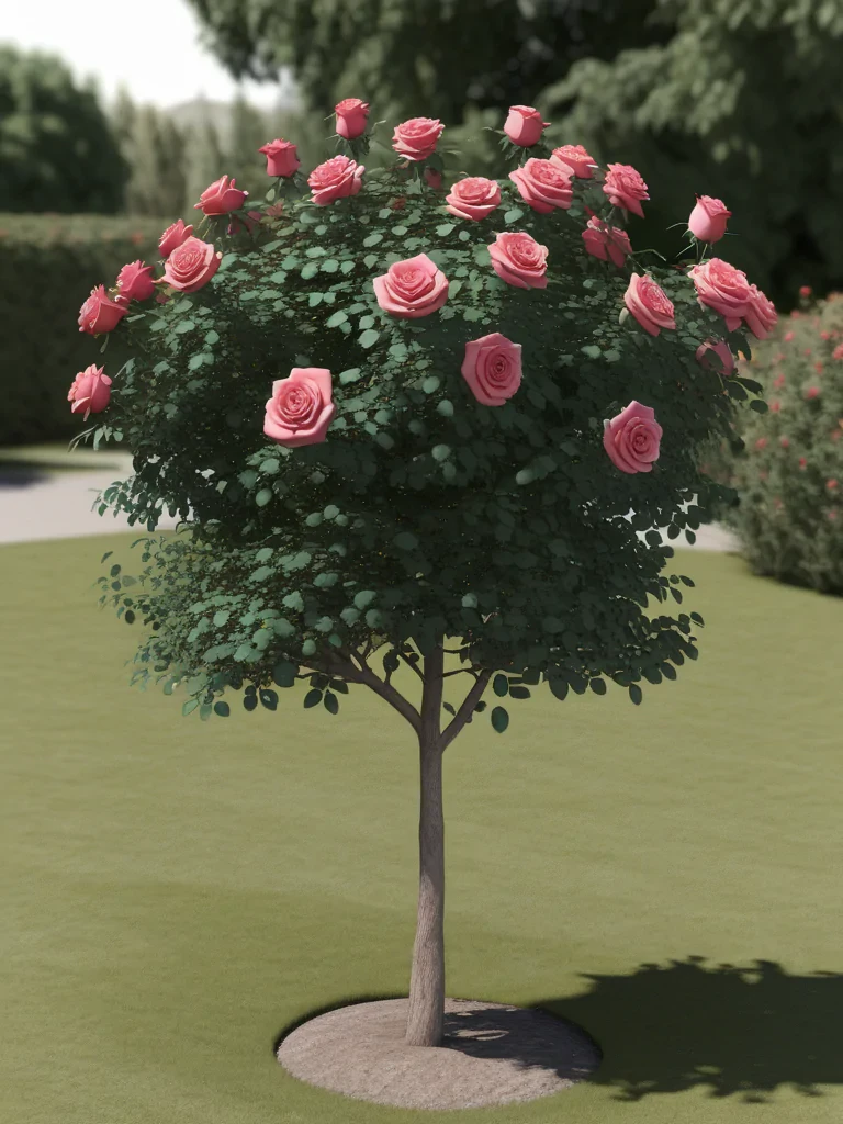 rose bush png