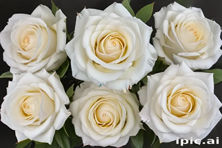 white roses png