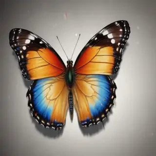 picture of butterfly drawing