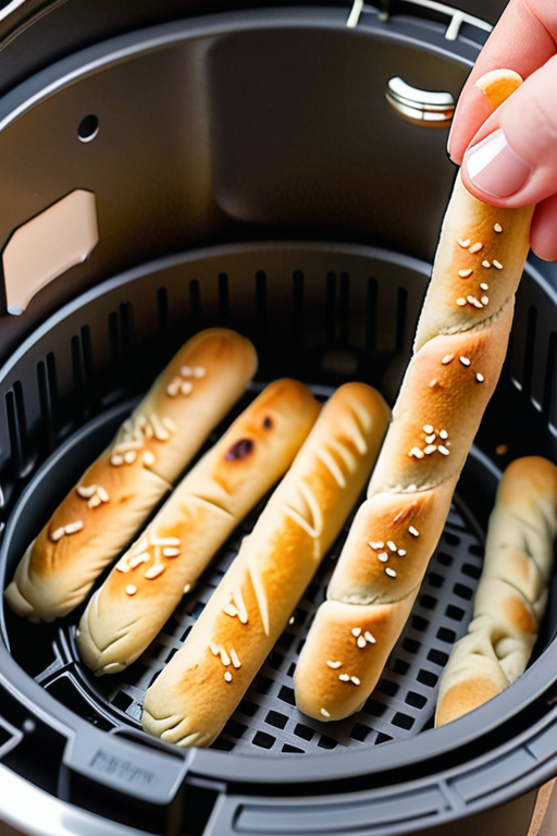 frozen breadsticks in air fryer