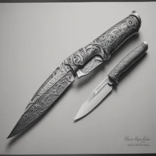 knife drawing