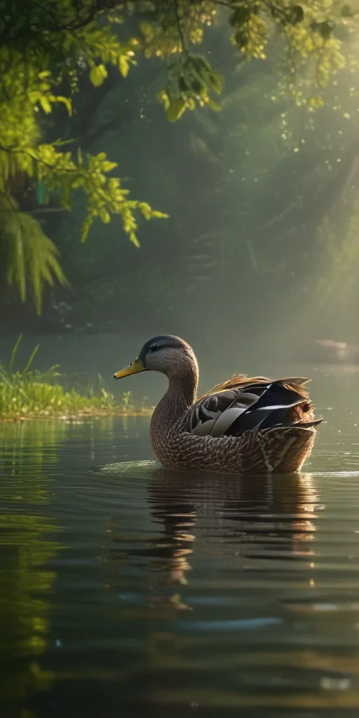 background duck