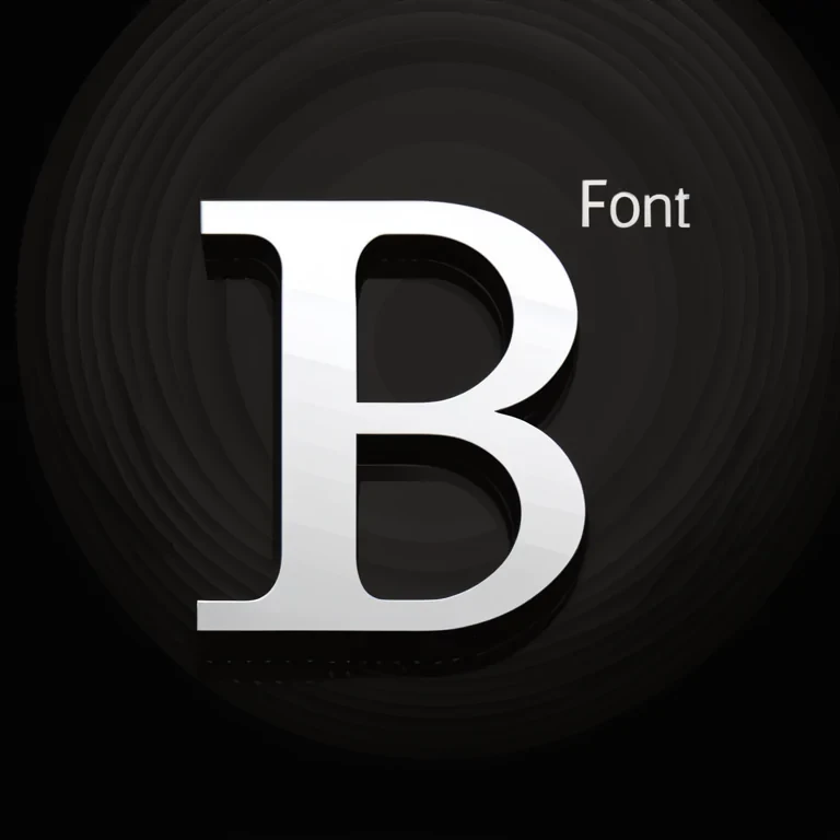b font