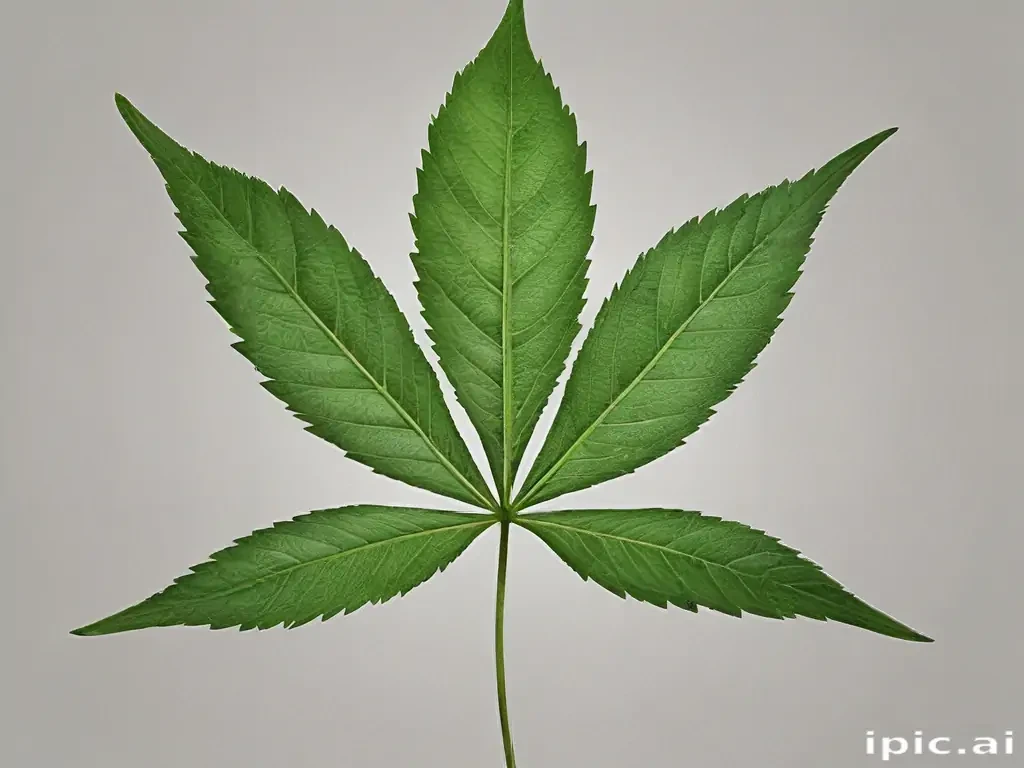 weed leaf png