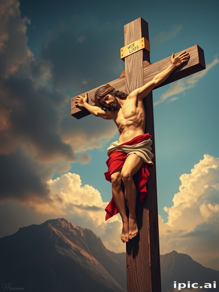 jesus on cross images