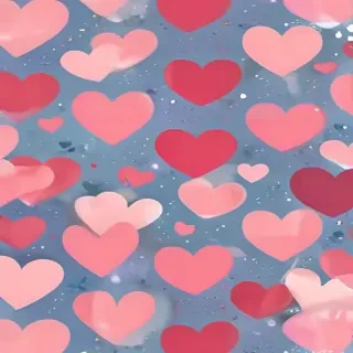 cute heart background