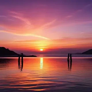 sunset wallpaper for phone