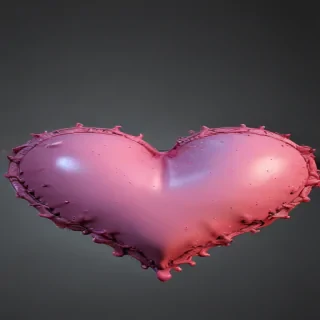 heart png pink