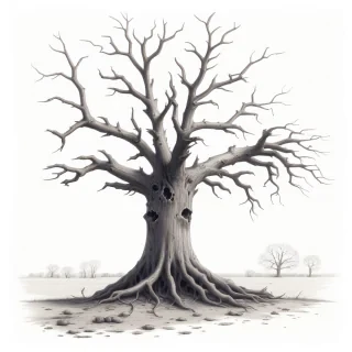dead tree drawings