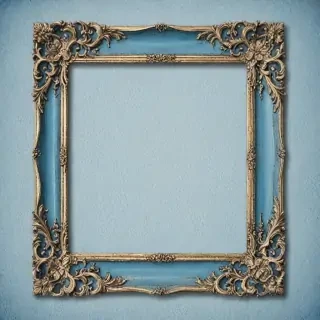 blue frame png