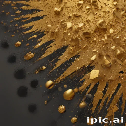 gold glitter png