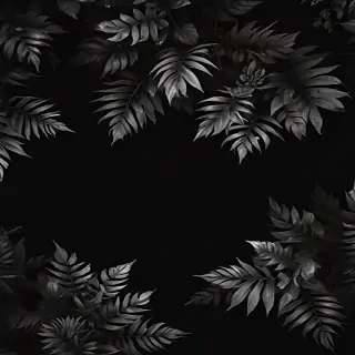 black bg aesthetic