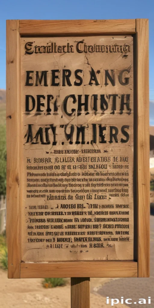 warning sign