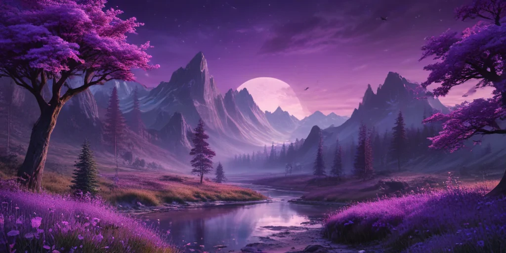 purple home screen wallpaper