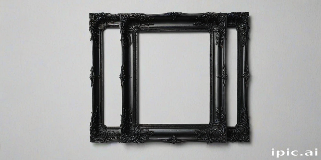 black frame background