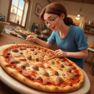 pizza cartoon image