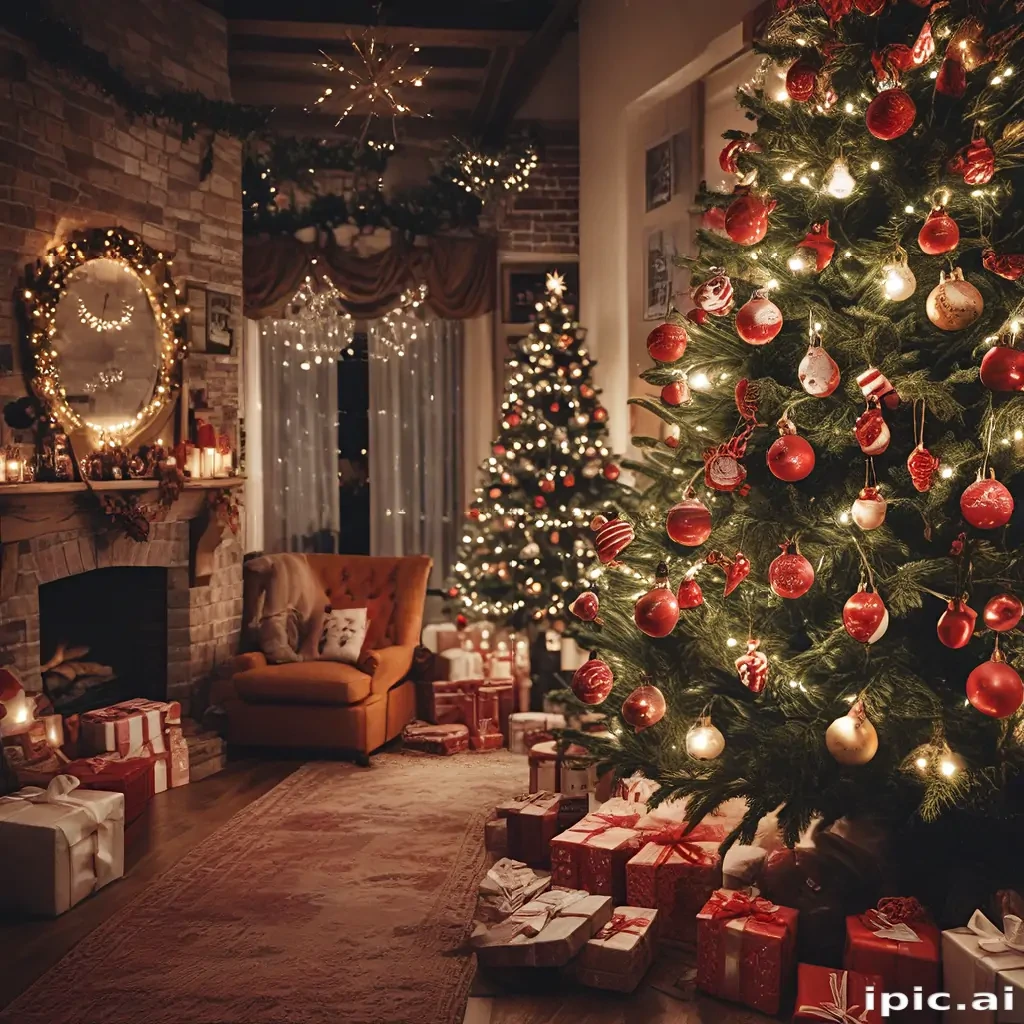 christmas background aesthetic