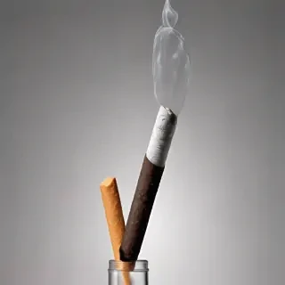 transparent cigarette