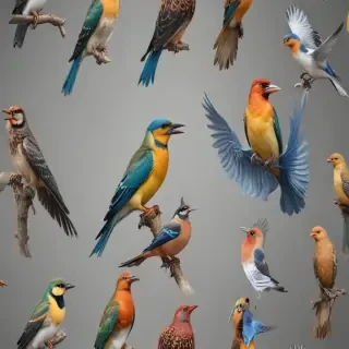 birds transparent background