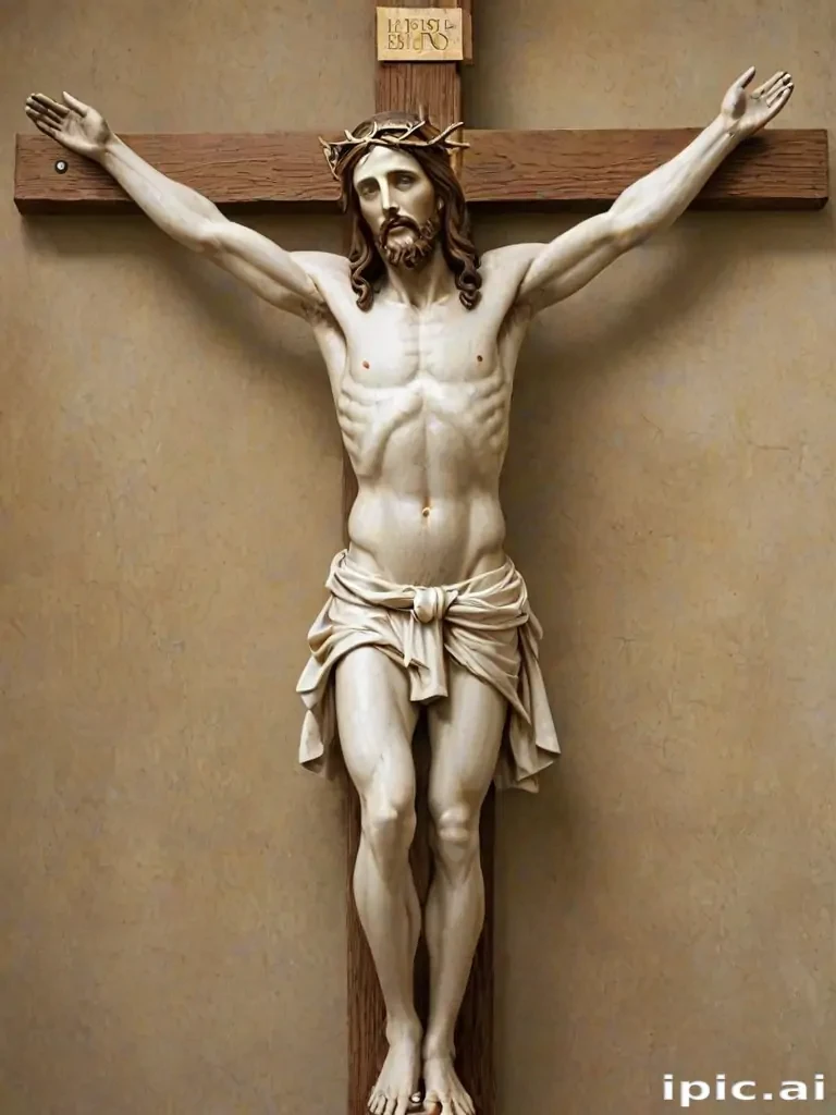 picture of jesus on cross