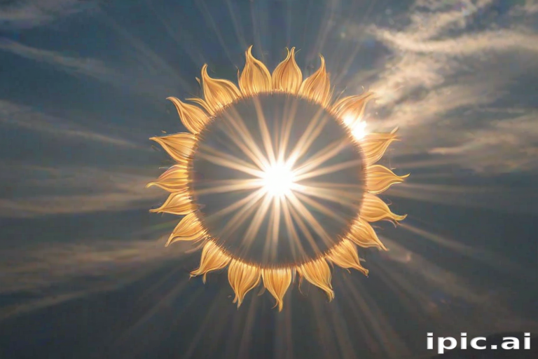 transparent sun