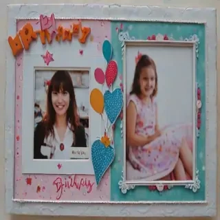 birthday frame