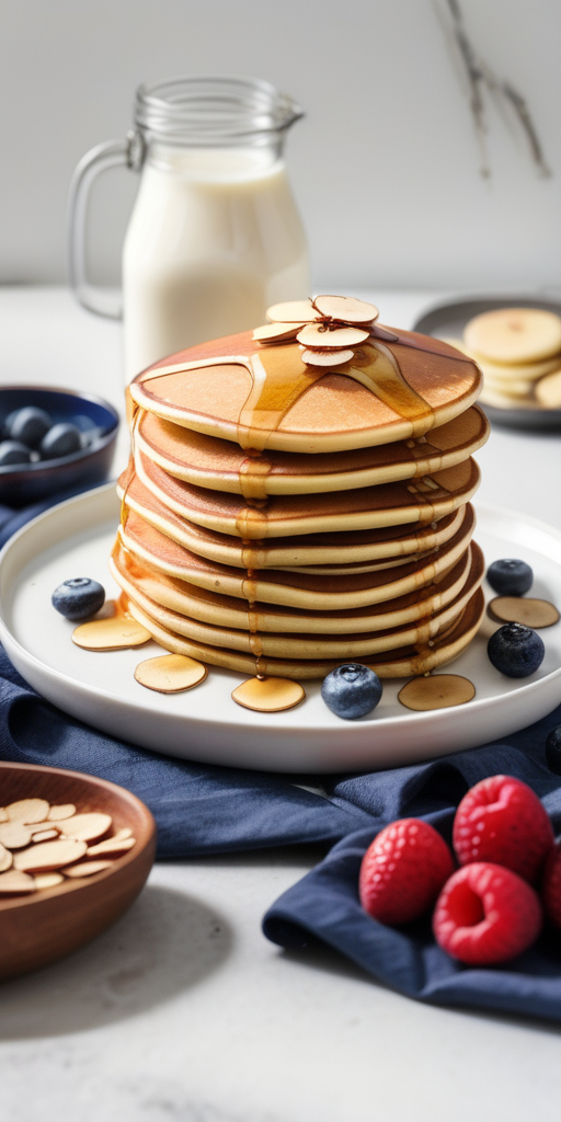 can you make pancakes with almond milk
