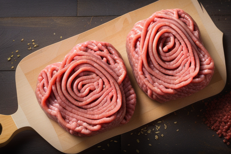raw ground beef for dogs