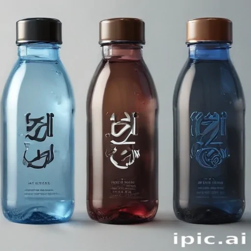 water bottle mockup