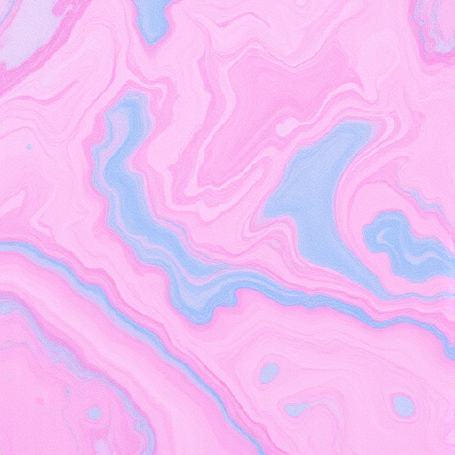 Create a high-resolution abstract texture of pink and blue marbled patterns, shot with a Canon EOS R5 camera at ISO 100, f/8 aperture, 1/125 sec shutter speed, 50mm lens, top-down view, deep focus.