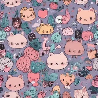 aesthetic wallpaper cartoon