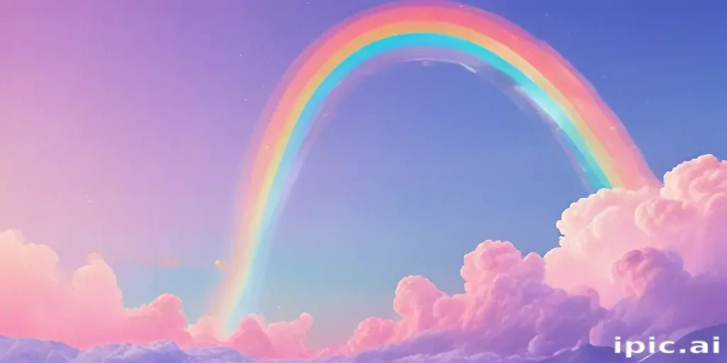 aesthetic rainbow backgrounds