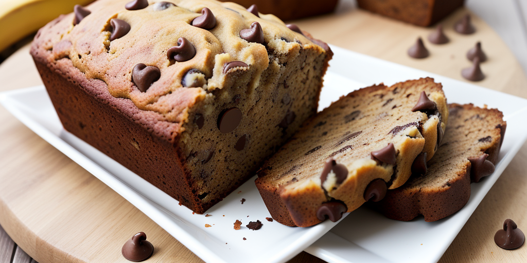 banana bread chocolate chip walnut