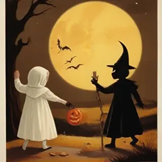 public domain images halloween