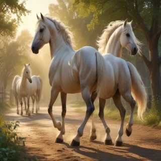 cartoon horse