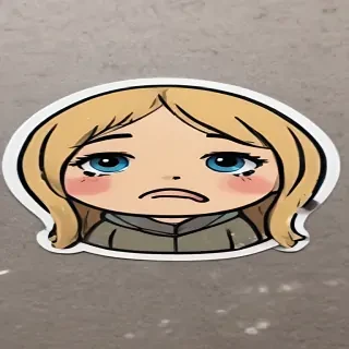 sad sticker