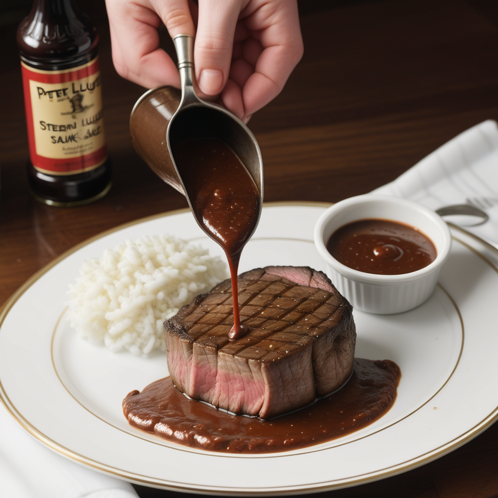 peter luger steak sauce recipe