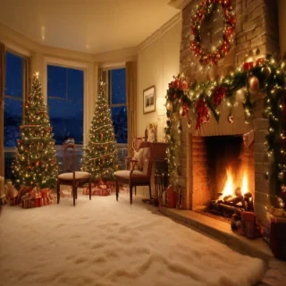 christmas eve wallpaper
