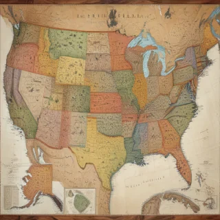 show me a map of the united states