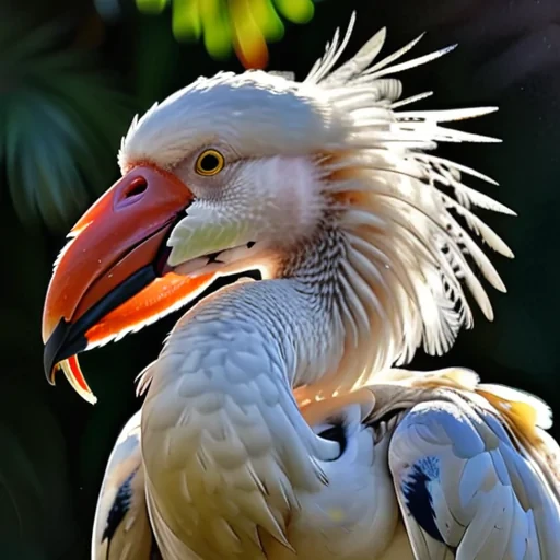 preening