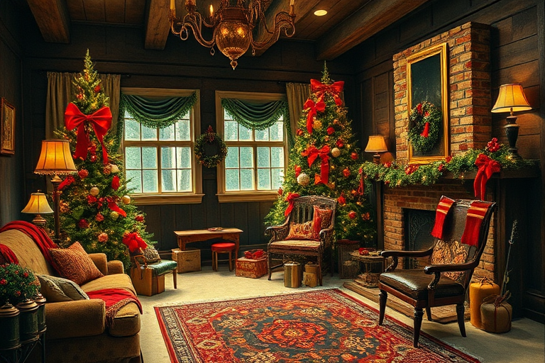 old fashioned christmas pictures