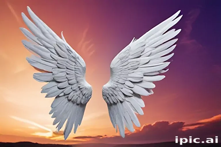 wings with background